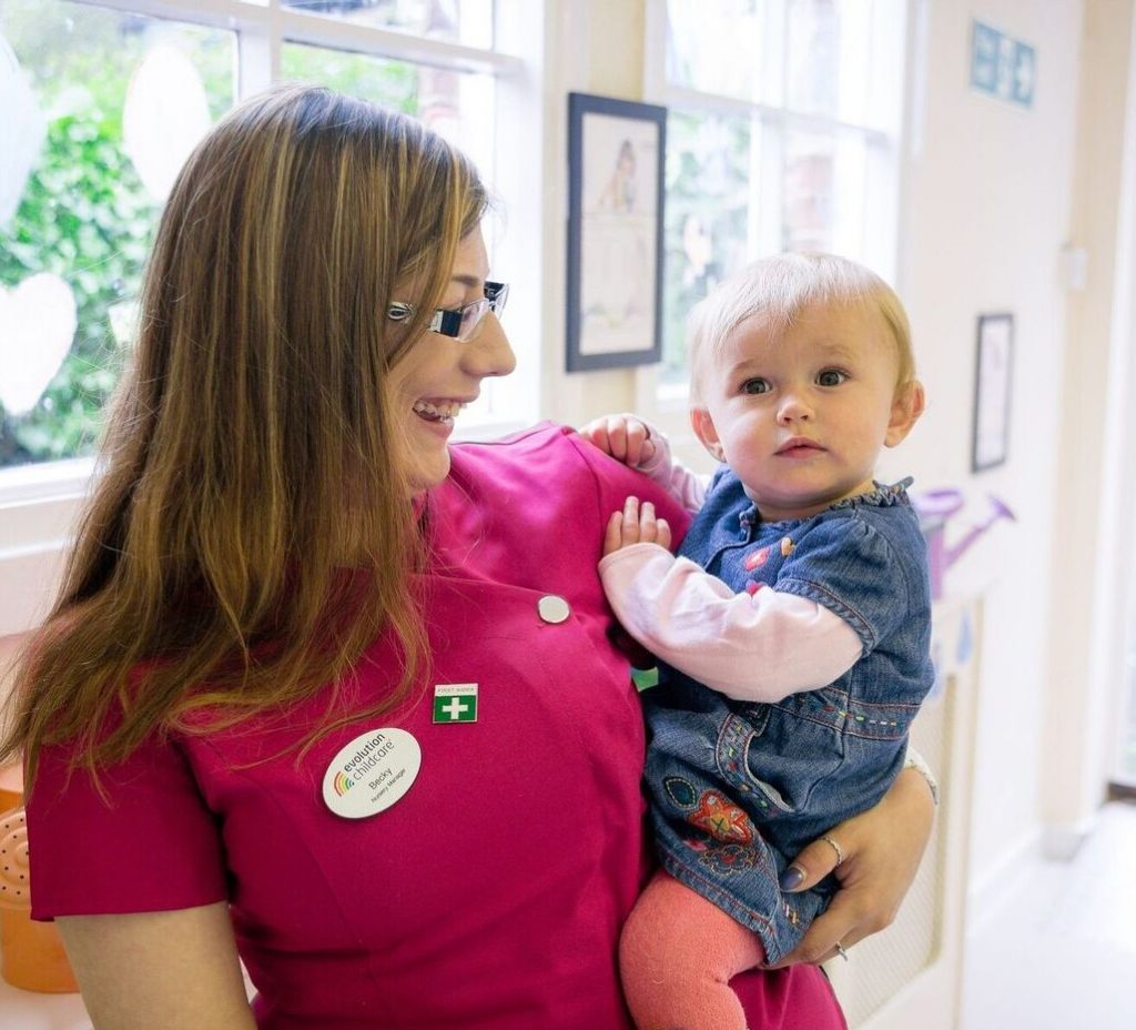Becky-with-one-of-our-Robins